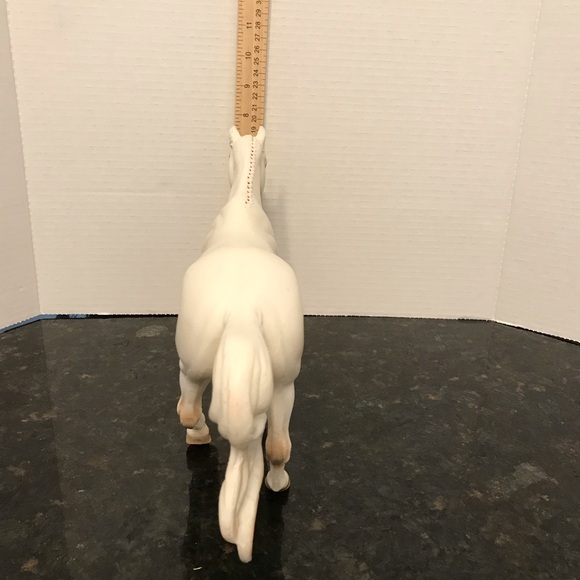 Vintage 1993-94 Breyer #495 Gem Twist White Champion Show Jumper Horse Reeves - Picture 4 of 5